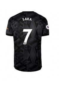 Arsenal Bukayo Saka #7 Voetbaltruitje Uit tenue 2022-23 Korte Mouw